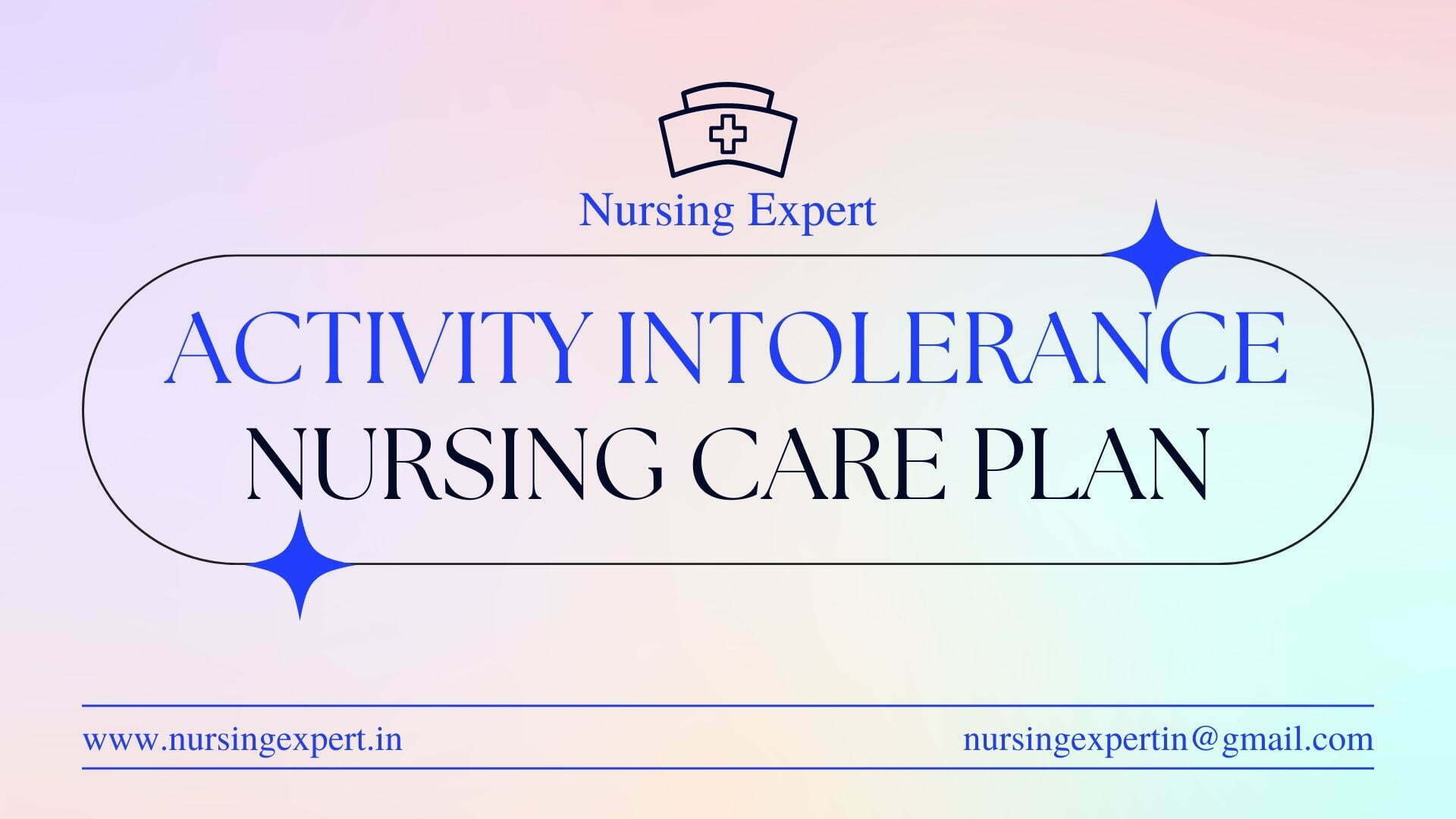 Activity Intolerance Nursing Care Plan