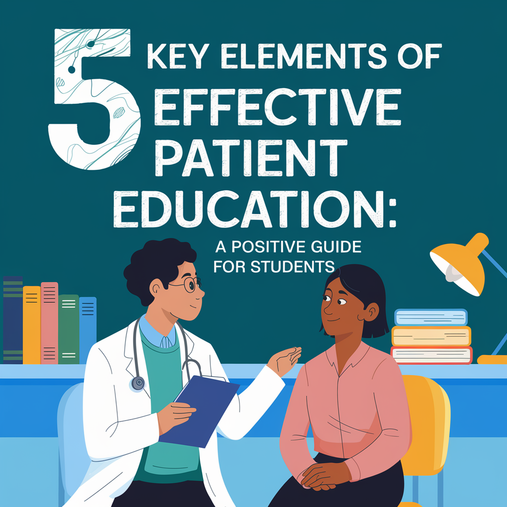 5 Key Elements of Effective Patient Education