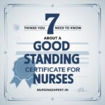 Good Standing Certificate for Nurses - NursingExpert.in