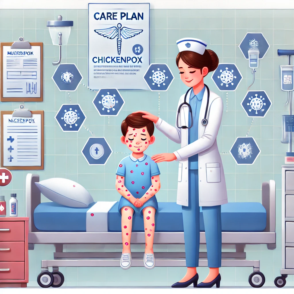 nursing care plan for chickenpox