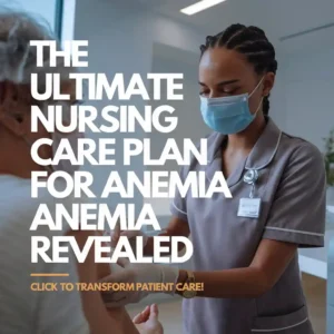 nursing care plan for anemia