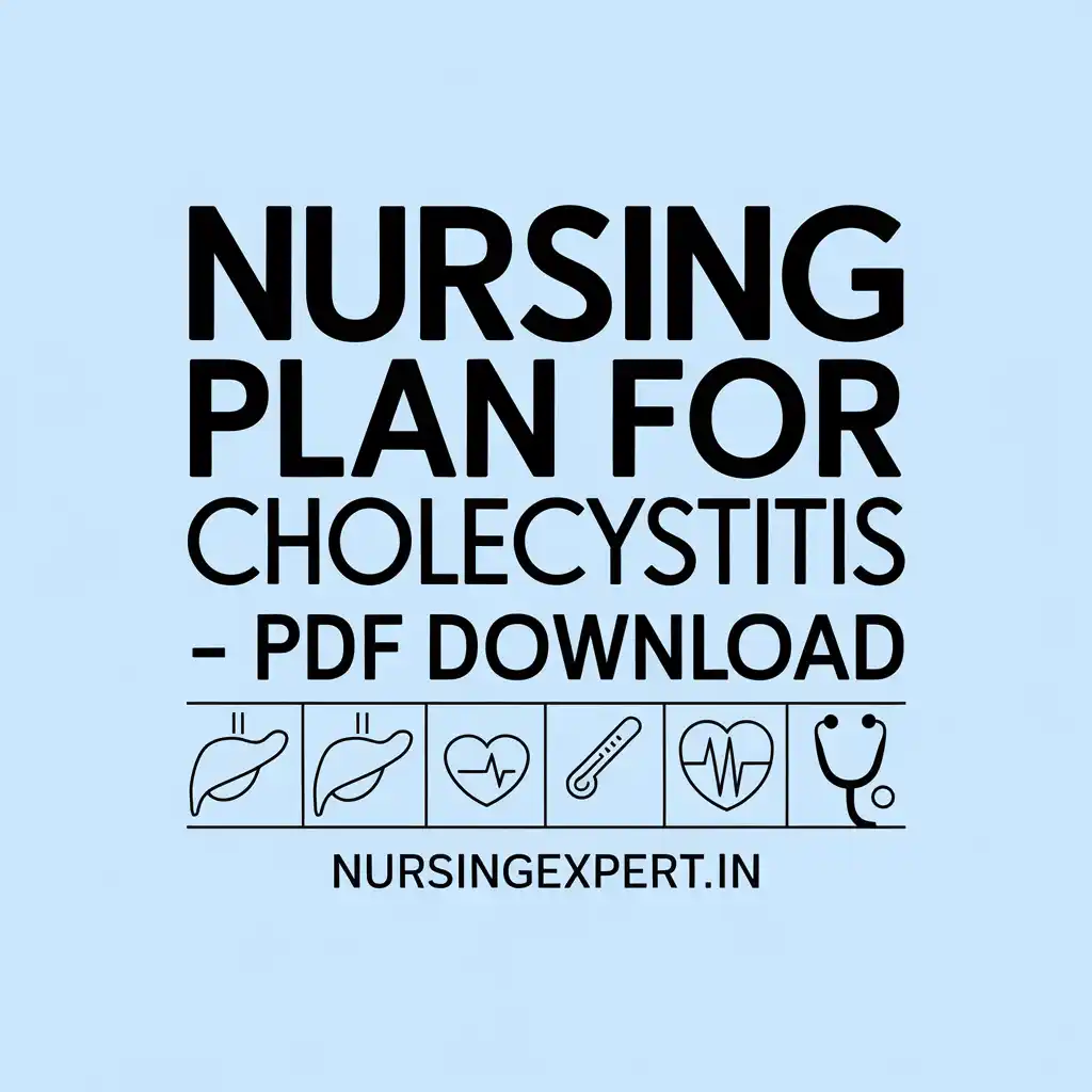 nursing care plan for cholecystitis pdf