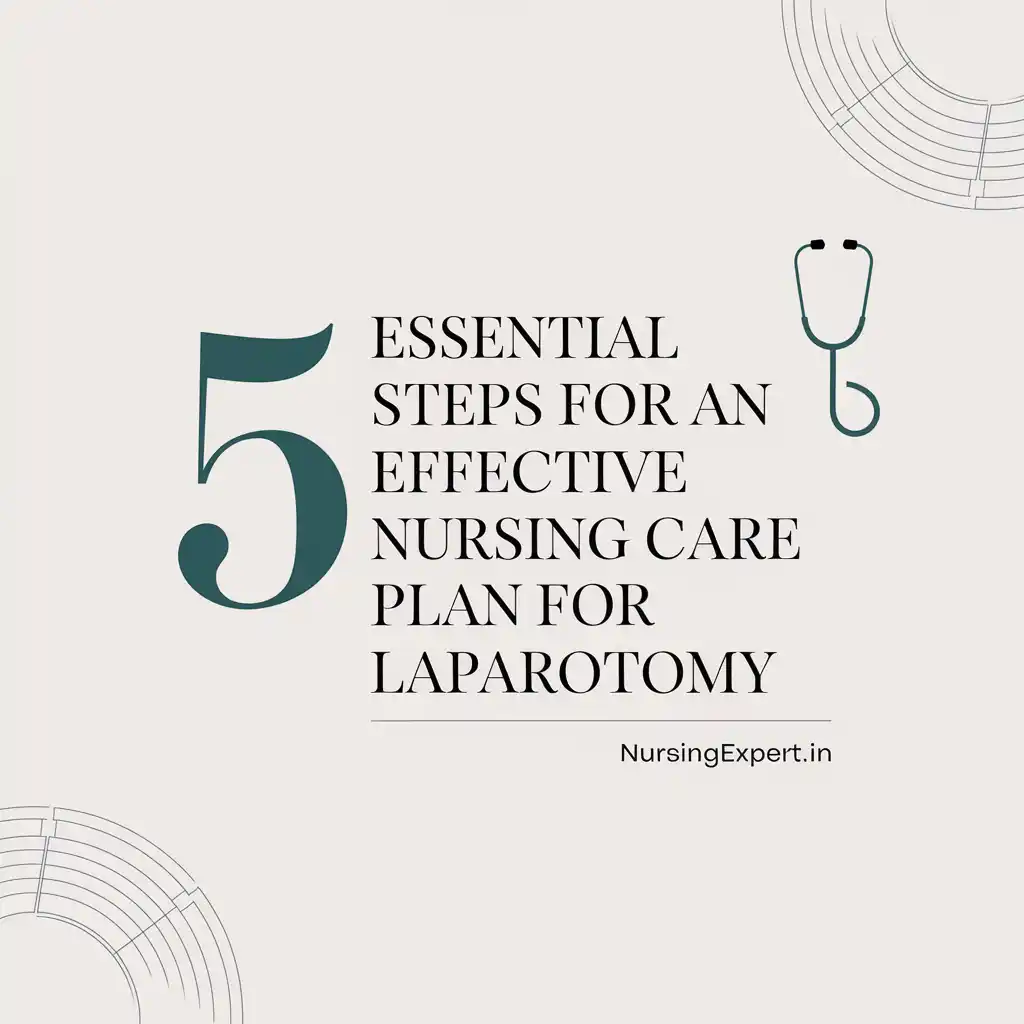 nursing care plan for laparotomy 11zon