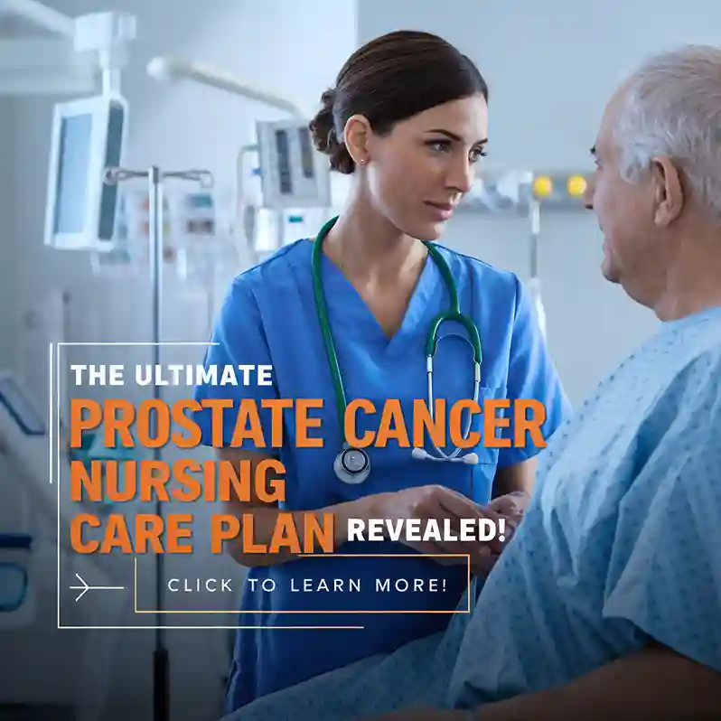 Nurse consulting with prostate cancer patient – Ultimate Nursing Care Plan Revealed