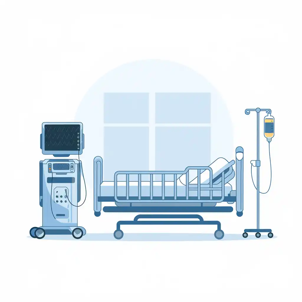 Home ICU Equipment Layout