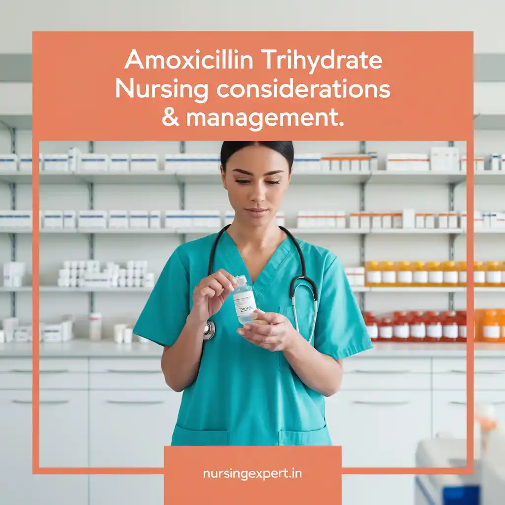 amoxicillin trihydrate Nursing Considerations Management 1