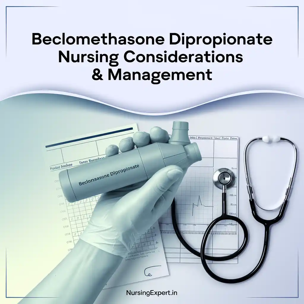 beclomethasone dipropionate Nursing Considerations Management