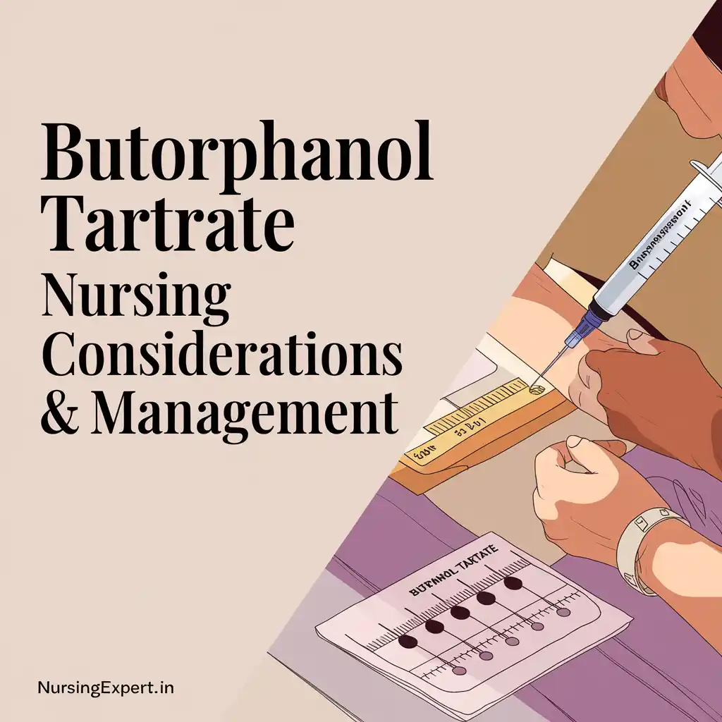 butorphanol tartrate Nursing Considerations Management