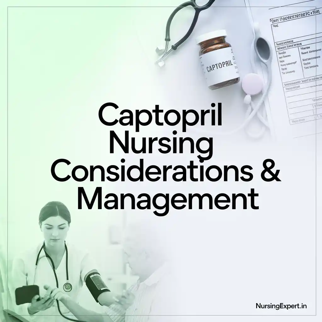 captopril Nursing Considerations Management
