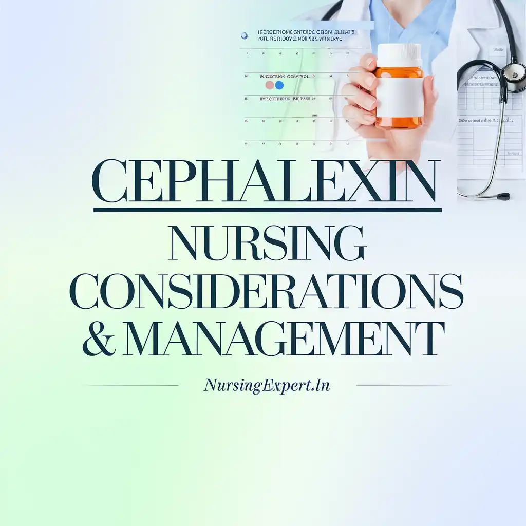 cephalexin Nursing Considerations Management