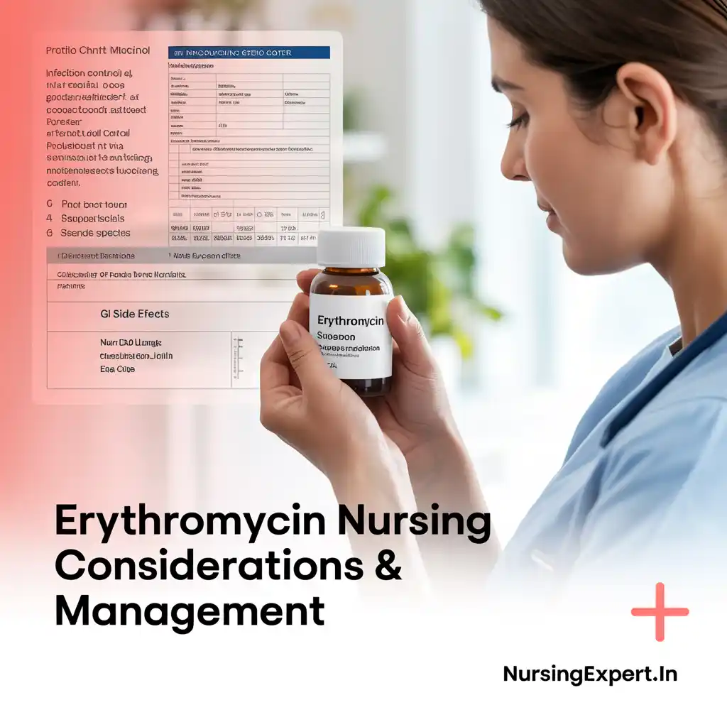 erythromycin Nursing Considerations Management