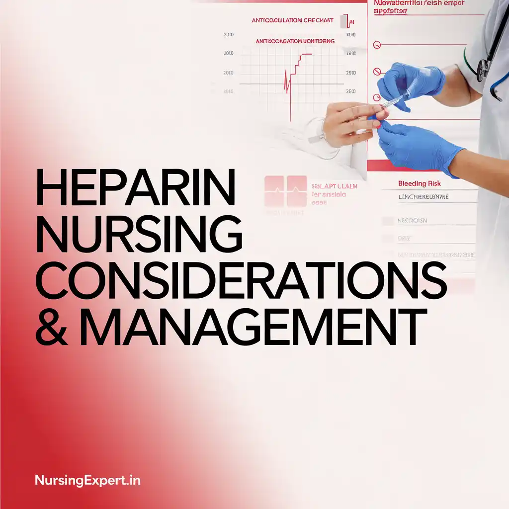 heparin Nursing Considerations Management