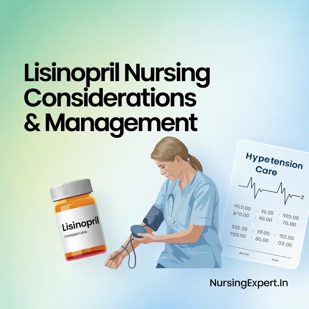 lisinopril Nursing Considerations Management