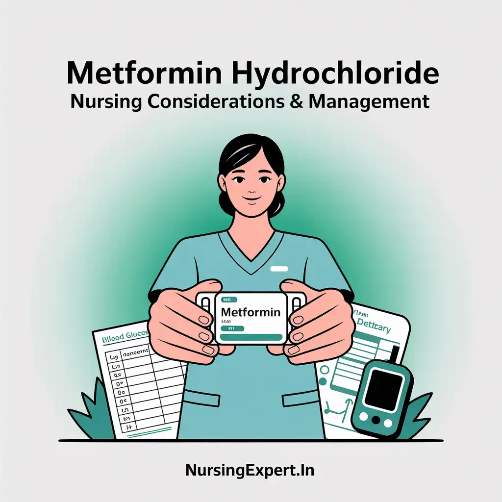 metformin hydrochloride Nursing Considerations Management