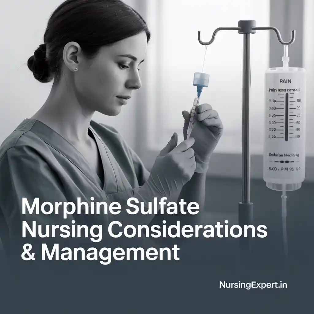 morphine sulfate Nursing Considerations Management