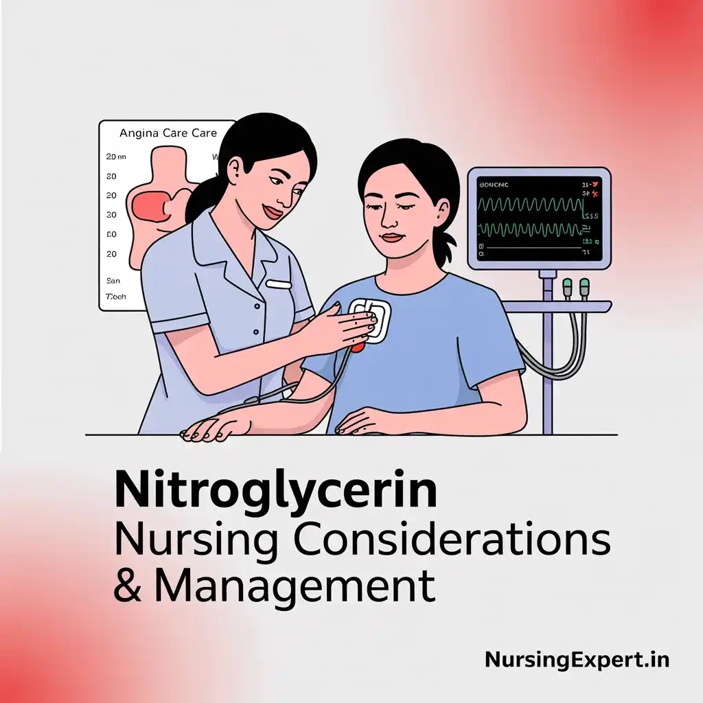 nitroglycerin Nursing Considerations & Management